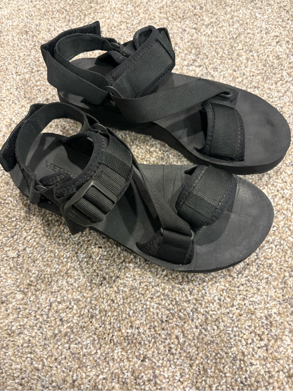 Merrell Black Men’s Alpine Strap Sandals